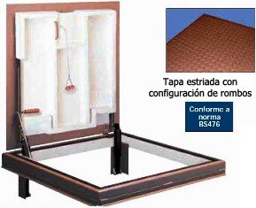 Escotilla Bilco de Acceso a Piso Tipo JFR a Prueba de Incendios