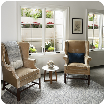 Pozos para Ventanas ScapeWEL®-Diseño con Maceteros